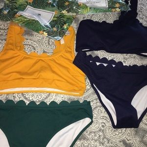 Brand new with tags bikinis
